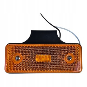 Lampa obrysowa obrysówka LED odblask ŻÓŁTA POMARAŃCZOWA 12-24V AGROCZAK
