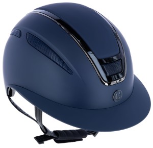 Kask jeździecki Elite Polo M, 56-58cm, granatowy, Covalliero