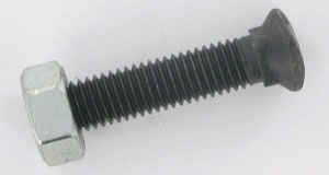 Śruba redlicy wypukla, M10 x 50 mm