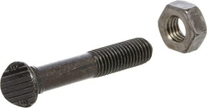 Śruba redlicy wypukła kl. 8.8, M10 X 60 mm z nakrętką