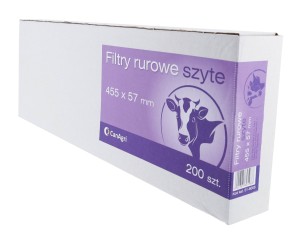 Filtr rurowy do mleka, 455 x 57 mm, 200 szt., Canagri