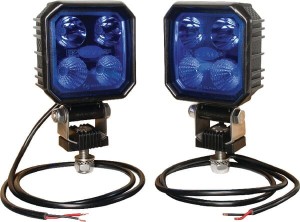 Lampa robocza LED, 10/30V 9W 1000 lm niebiesk