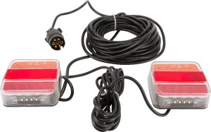 Zestaw lamp LED, tylnych na magnes 12m