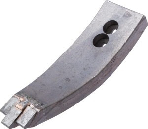 Redliczka 270x81 mm wzmocniona wygięta, 2-otw. pasująca do Väderstad, Kramp