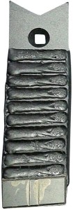 Redliczka 265x80 mm wzmocniona płaska, 1-otw. pasująca do Farmet, Kramp