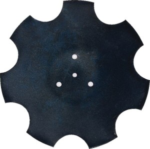 Talerz kroju uzębiony,380x4 mm, 3-otw.