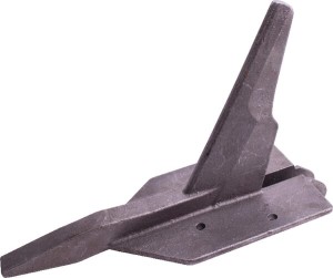 Dziób redlicy głębosza 200 mm wzmocniony płaski pasujący do Cousins Kramp
