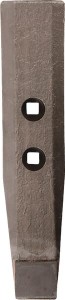 Redliczka 260x55x30 mm prawa, wzmocniona płaska, 2-otw. pasująca do Köckerling, Kramp