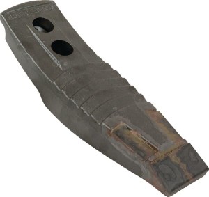 Dziób redlicy 260x65x6 mm wzmocniona wygięta, 2-otw. pasująca do Pöttinger, Kramp