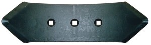 Redliczka 420x120x10 mm obracalna wygięta, 3-otw. pasująca do Dalbo