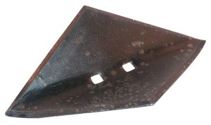 Czubek obsypnika 260x160x5 mm obracalna wzmocniona płaska, 2-otw.