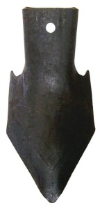 Redliczka 100x8 mm wygięta, 1-otw. pasująca do Rabe