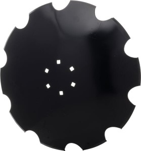 Talerz brony uzębiony, 610x5 mm, 6 otworów 120 mm rozstaw