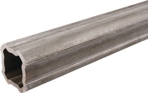 Rura profilowa Inner SFT SH/S0, 4 narożniki, średnica 61,7 x 50,2 x 5,75 mm, długość: 1000 mm