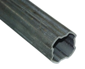 Rura profilowa wewnętrzna SFT S9/H8, 4 narożniki, średnica 51,7 x 41,2 x 5,25 mm, długość: 1000 mm (szeroki kąt)