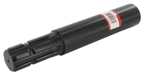 Końcówka wału, 1 x 1 3/4 Z6, 1 x ? 50 h 9, L-300 mm