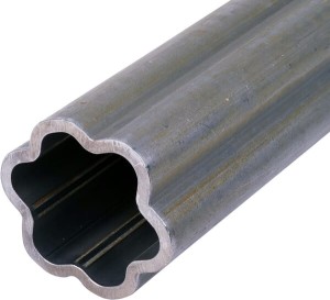 Rura profilowa Średnica zewnętrzna S6 Star 71,5 x 57,5 x 5 mm Długość: 800 mm