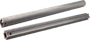 Rura profilowa Inner S4 Star, średnica 51x37x6 mm, długość: 1400 mm
