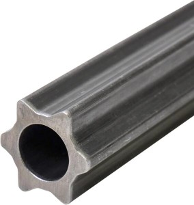 Rura profilowa Inner S4 Star, średnica 51x37x6 mm, długość: 800 mm