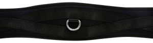 Popręg z pianką z pamięcią kształtu, 110 cm, czarny, Covalliero