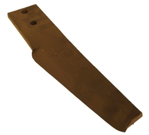 Ząb brony aktywnej, lewy, L=332 mm pasujący do Maschio, Kramp