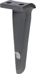 Ząb brony aktywnej, prawy, L=287 mm pasujący do Maschio, Kramp