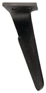 Ząb brony aktywnej, prawy 280 mm Rau