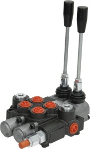 Rozdzielacz hydrauliczny MBV5, 2 sekcyjny A1A1 KZ1