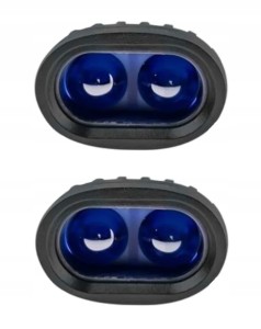 Lampa robocza OPRYSKIWACZA STRUMIENIOWA 16W niebieska 800Lm IP 67 2szt.