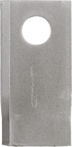 Nożyk kosiarki rotacyjnej prawy 98x48x4 mm otwór Ø 19 mm okrągły pasuje do Fella/Fortschritt 25 szt.
