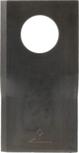 Nożyk kosiarki rotacyjnej prawy 94x48x3 mm otwór Ø 23 mm okrągły pasuje do Mörtl 25 szt.