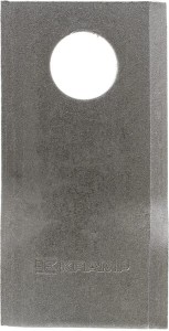 Nożyk kosiarki rotacyjnej prawy 93x48x3 mm otwór Ø 19 mm okrągły pasuje do PZ 25 szt.