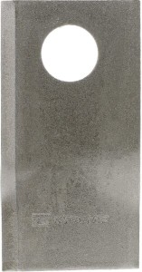 Nożyk kosiarki rotacyjnej lewy 93x48x3 mm otwór Ø 19 mm okrągły pasuje do PZ 25 szt.