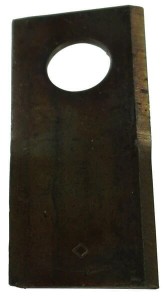 Nożyk kosiarki lewy 94 x 40 x 3mm gat Ø 19mm Kramp