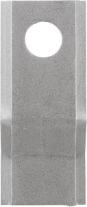 Nożyk kosiarki rotacyjnej lewy/prawy 120x50x4 mm otwór Ø 21 mm okrągły pasuje do Pöttinger 25 szt.