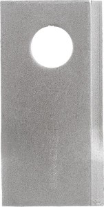Nożyk kosiarki rotacyjnej prawy 96x48x3 mm otwór Ø 19 mm okrągły pasuje do Pöttinger 25 szt.