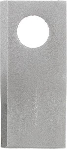 Nożyk kosiarki rotacyjnej prawy 88x40x3 mm otwór Ø 19 mm okrągły pasuje do Welger 25 szt.