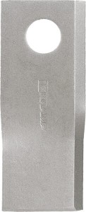 Nożyk kosiarki rotacyjnej lewy 118x48x4 mm otwór Ø 19 mm okrągły pasuje do Fella 25 szt.