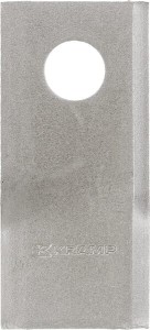 Nożyk kosiarki rotacyjnej prawy 105x48x3 mm otwór Ø 19 mm okrągły pasuje do Claas 25 szt.