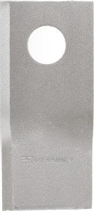 Nożyk kosiarki rotacyjnej lewy 105x48x3 mm otwór Ø 19 mm okrągły pasuje do Niemeyer 25 szt.