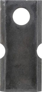 Nożyk kosiarki rotacyjnej lewy/prawy 110x50x4 mm otwór Ø 20.50 mm okrągły pasuje do Kongskilde JF/Stoll 25 szt.