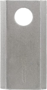 Nożyk kosiarki rotacyjnej lewy/prawy 97x50x4 mm otwór Ø 19 mm okrągły pasuje do Kongskilde JF/Stoll 25 szt.