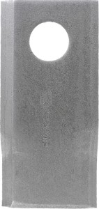 Nożyk kosiarki rotacyjnej prawy 102x48x4 mm otwór Ø 19 mm okrągły pasuje do Fella 25 szt.