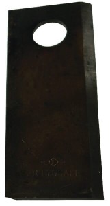 Nożyk kosiarki rotacyjnej lewy 120x48x4 mm otwór Ø 18.50 mm okrągły pasuje do Vicon/Gehl/Lely/New Holland/Pöttinger 25 szt.
