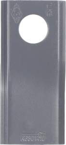 Nożyk kosiarki rotacyjnej prawy 105x48x4 mm otwór Ø 19 mm okrągły pasuje do Claas 25 szt.