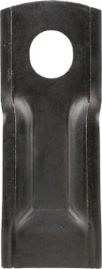 Nożyk kosiarki rotacyjnej lewy/prawy 132x50x4 mm owalny otwór 23.0x20.5 mm pasuje do Taarup 25 szt.