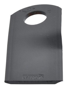 Nożyk kosiarki rotacyjnej lewy 105x47x4 mm otwór Ø 20.50 mm okrągły pasuje do Kuhn 25 szt.