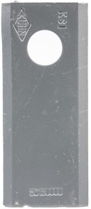 Nożyk kosiarki rotacyjnej lewy/prawy 94x40x3 mm otwór Ø 16.25 mm okrągły pasuje do Kuhn/New Holland 25 szt.