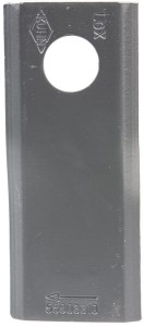 Nożyk kosiarki rotacyjnej prawy 107x45x4 mm otwór Ø 18.25 mm okrągły pasuje do Kuhn 25 szt.