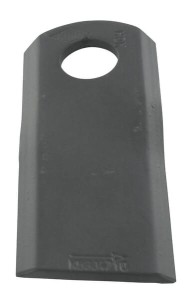 Nożyk kosiarki rotacyjnej lewy 116x48x4 mm otwór Ø 20.50 mm okrągły pasuje do Kuhn 25 szt.